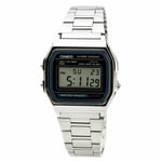 CASIO Men's Watch A-158W Digital Silver Alarm Micro Light - NEW - Warranty -