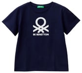United Colors of Benetton T-Shirt, Night Blue 252, 2 Years