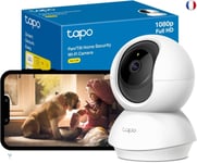 TP-Link Tapo Caméra Surveillance WiFi intérieure 360° 1080p C200, Vision no
