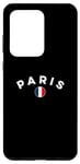Coque pour Galaxy S20 Ultra Maillot de football France Football 2024 Drapeau Coq I Love Paris