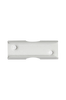 Hasta Väggbeslag 7.5 cm 2-pack Vit