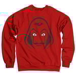 Salvador Dali Mask Sweatshirt, Sweatshirt
