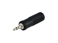 SSQ HA2 - Adapter, 6,3 mm stereo jack-stik - 3,5 mm stereo jack-stik
