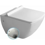 Sapho - Isvea Purity - wc suspendu avec douchette de bidet, blanc 10PL02007-DL