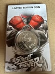 Street Fighter 30th Anniversary Ryu Vs Chun Li Limited Edition Coin Fanattik New