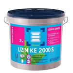 UZIN KE 2000 S Colle universelle humide et adhésive pour vinyle PVC Colle universelle puissante pour tous les types de revêtements de sol courants (2 kg)