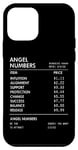 iPhone 12 mini Angel Numbers Receipt 111 222 333 444 Spiritual Numerology Case