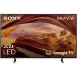 Sony 43" 4K Google TV (2023). Musta