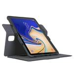 Targus VersaVu Samsung Galaxy Tab S4 10.5-Inch (2018) Protective Case Drop Tested and Stand Folio Secure Closure, TriFold Stand Cover, Enhanced Audio, Stylus Holder, Black (THZ753GL)