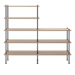 Carl Hansen - BM0253 150 x 129 cm, Oljad Ek - Hyllor - Børge Mogensen - Träfärgad - MDF/Metall/Trä