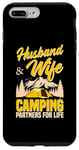 Coque pour iPhone 7 Plus/8 Plus Mari et femme Camping Partners For Life Sweet Funny Camp