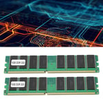 Computer Memory Stick 1GB, 2Pcs Memory Module Desktop DDR 333MHZ PC2700 16 Grains on Both Sides for AMD Computer Hardware Desktop Memory