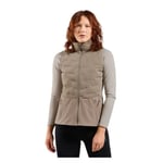 Odlo Insulator Zeroweight Vest Dam Stl. M Brun - Lätt och värmande väst för löpning i kallt väder