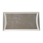 Royal Crown Derby Crushed Velvet Grey Rectangle Tray 320x160mm (Pack of 6) Pack of 6