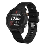 Garmin Forerunner 245 Klockarmband i silikon - Svart