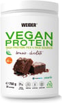 Weider Vegan Protein (750G) Brownie-Chocolate Flavour. 23G Protein/Dose, Pea Iso