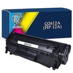 Compatible HP 12A Black Toner Cartridge Q2612A HP LaserJet 1010 1012 1015 1020