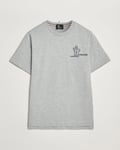 Moncler Grenoble Logo T-Shirt Heather Grey