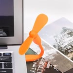 USB-vifte med svanehals (12 cm), oransje