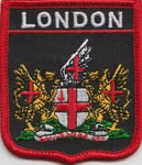 1000 Flags City of London Crest Flag Embroidered Patch Badge