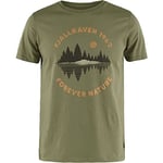 Fjallraven Men's Forest Mirror T-shirt M T Shirt, Green, XS UK