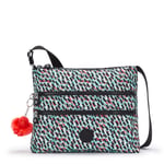 Kipling Crossbody Bag ALVAR in ABSTRACT PRINT  SS2024 RRP £83