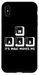 Coque pour iPhone XS Max Wasd Its What Moves Me PC Keyboard Gamer
