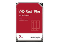 WD Red WD20EFPX - Disque dur - 2 To - interne - 3.5" - SATA 6Gb/s - 5400 tours/min - mémoire tampon : 64 Mo