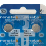 2x 371 SR920SW Batteries Renata Watch Silver Oxide 1.55v Battery Mercury Free
