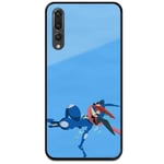 Huawei P20 Pro Svart Mobilskal Med Glas Pokémon - Greninja