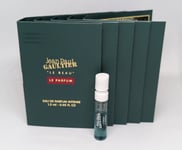 5x Jean Paul Gaultier "LE BEAU" Le Parfum INTENSE (5x 1.5 ml Sample Spray) EDP
