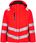 Engel Workwear FE Safety vinterjacka dam, Röd/Svart L female