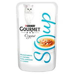 Gourmet Soup Cat Food, Tuna/Shrimp, 40 g
