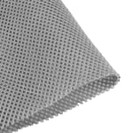 sourcing map Dark Grey Speaker Mesh Grill Cloth (not cane webbing) Stereo Box Fabric Dustproof Audio Cloth 50cm x 160cm 20 inches x 63 inches