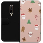 OnePlus 7 Pro Svart Plånboksfodral Klassisk Julfest