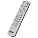 Smart TV Remote Control for Sony RM-ED007, Dedicated Replacement Remote Control for Sony TV, 8m Transmission Distance (White)