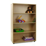 Mobeduc Shelving Storage with 3 Horizontal Compartments, 90 x 147 x 40 cm