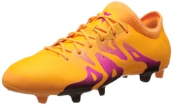 adidas Men's X 15.2 FG/AG Football Boots, Orange, Black, Pink, Dorsol, Negbas, Rosimp, 9.5 UK