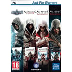 Assassin's Creed - quadruple pack : 1 + 2 + Brotherhood + Revelations Jeu PC