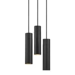 Nordlux Tilo 3-Spot taklampa svart