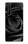 Innovedesire Black Rose Case Cover For Sony Xperia 1 III