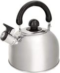 Stainless Steel Kettle Gas Hob Whistle Caravan Motorhome Camping Outdoors