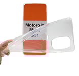 Ultra Thin TPU Skal Motorola Moto G51 (Clear)