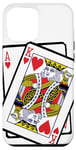 Coque pour iPhone 12 Pro Max King & Ace of Hearts fête ses 21 ans
