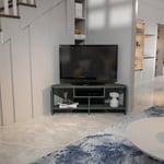 Maldives Corner TV Stand TV Cabinet TV Unit with Open Shelves