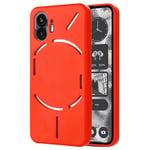 Liquid silikondeksel Nothing Phone (2) - China Red