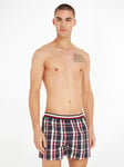 Tommy Hilfiger Check Cotton Boxers, Pack of 3, Multi