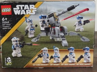LEGO STAR WARS 501ST CLONE TROOPERS BATTLE PACK 75345 DISNEY SEALED