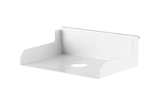 DELTACO Office - filhållare - 180 x 120 mm - matt vit