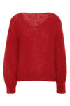 Milana Ls Mohair Knit - Lipstick Red